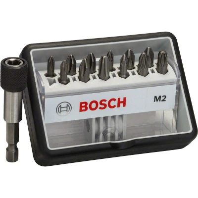 Afbeelding van Bosch 12+1 delige bitset robust line m2 extra hard ph/pz