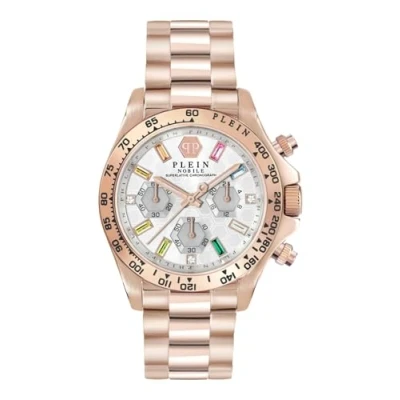 Afbeelding van Philipp Plein Nobile Lady PWSBA0323 Horloge Staal Rosékleurig Ø 38 mm