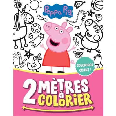 Image de Peppa Pig 2 mètres à colorier