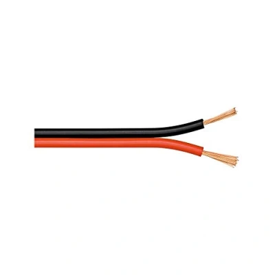 Afbeelding van Luidsprekerkabel op rol 10 meter (1.5 mm², CCA, Rood/Zwart)
