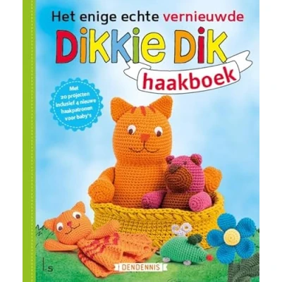 Image de Het enige echte vernieuwde Dikkie Dik haakboek