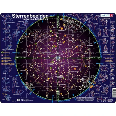 Afbeelding van Larsen Legpuzzel Maxi Sterrenbeelden 70 Stukjes