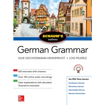 Afbeelding van Schaum&#039;s Outline of German Grammar, Sixth Edition