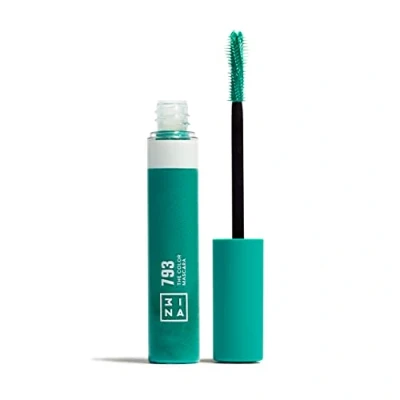 Image de 3INA MAKEUP Le Mascara Coloré 793 Turquoise à la Kératine Végétale Volume et Longueur pour Cils Yeux Sensibles Vegan Sans Cruauté