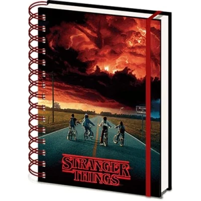 Afbeelding van Stranger Things 3D Spiral Notebook A5