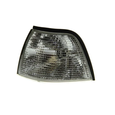 Afbeelding van TYC 18 3272 93 2 Knipperlichten Wit Links voor Met lamphouder BMW: 3 Saloon, Touring, Compact