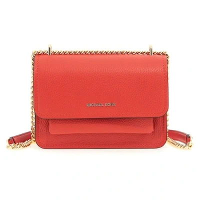 Afbeelding van Michael Kors Claires Schoudertas, Dames, Maat: One Size, Burnt sienna
