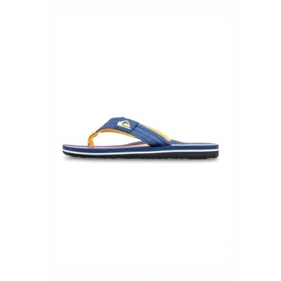 Afbeelding van Quiksilver Molokai Layback Teensandalen voor kinderen, Maat: 29, Estate blue holmes Katoen