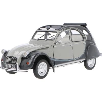 Afbeelding van Norev NV181487 1:18 Citroen 2CV Charleston 1983 Grijs en Verzamelmodel, Multi