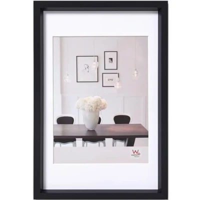 Afbeelding van Walther Steel Style Fotolijst Fotoformaat 30x45 cm Zwart