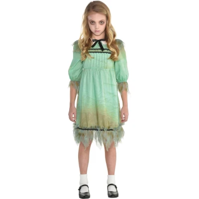 Afbeelding van Amscan Halloweenkostuum Dreadful Darling Groen Maat: 158 164
