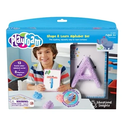 Afbeelding van Learning Resources Playfoam lettervormen leerset, 33,5 x 24,9 5,1