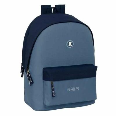 Afbeelding van Schoolrugzak El Pulpo Blauw Marineblauw 31 x 44 18 cm
