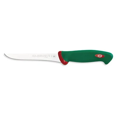 Afbeelding van Sanelli Premana Professional Line, fijn uitbeenmes, Cm.16, roestvrij staal, groen en rood, 29,0 x 3,0 4,0 cm