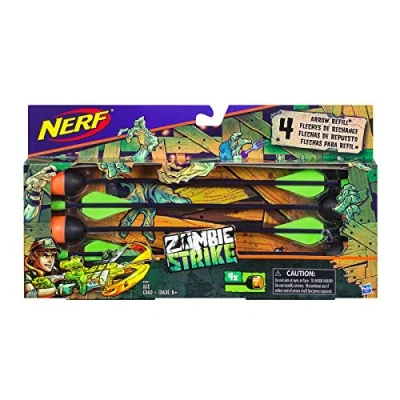 Afbeelding van Nerf B9090EU40 Elite Zombie navulverpakkingen 4 x pijlen