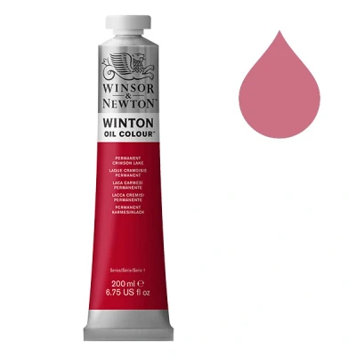 Image de Winsor &amp; Newton Winton peinture à l&#039;huile (200 ml) 478 laque cramoisie permanent