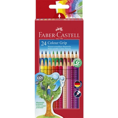 Afbeelding van Faber Castell kleurpotloden Colour Grip 24 stuks FC 112424