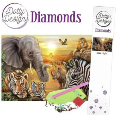 Afbeelding van Wild Animals Outback by Amy Design for Dotty Designs Diamonds