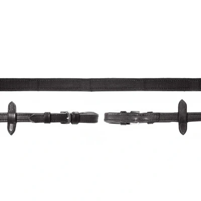 Afbeelding van Schockemohle Sports Durasoft Grip teugel zwart
