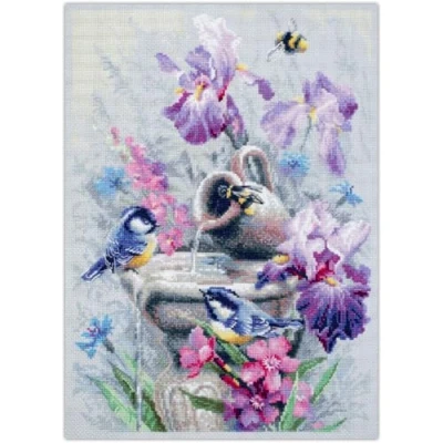 Afbeelding van Magic Needle Garden Fountain borduren (pakket) 210 751
