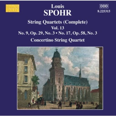 Afbeelding van Concertino String Quartet Quartets Volume 13 (CD)