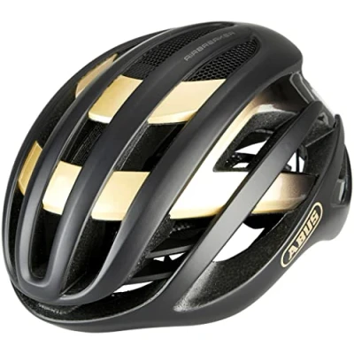 Afbeelding van Helm Abus Airbreaker maat L Zwart goud