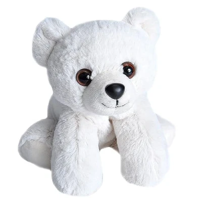 Image de Wild Republic 16246 Peluche Hug&#039;ems Ours 18 cm Blanc