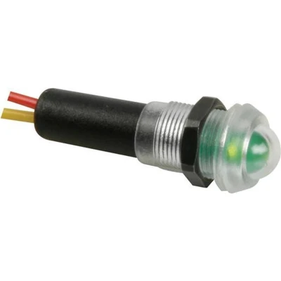 Afbeelding van Waterbestendige Led Lamp 12V Groen Zwarte Behuizing