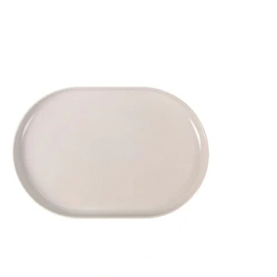Afbeelding van Snackdienblad La Mediterránea Ivory Ovalen 30 x 20 2,5 cm (12 Stuks)