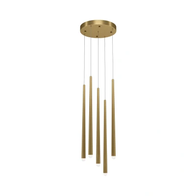 Afbeelding van Maytoni Hanglamp Cascade Messing Ø32