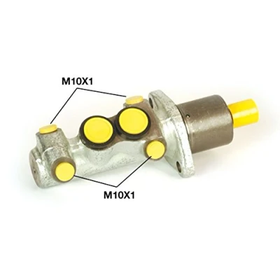 Afbeelding van BREMBO M 85 006 Hoofdremcilinder 25,4 Gietijzer 10 x 1 (4) AUDI: 100 C3 Saloon