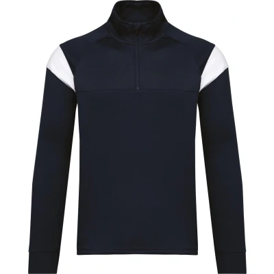 Afbeelding van PROACT Trainingssweater 1/4 rits kind PA388 Navy