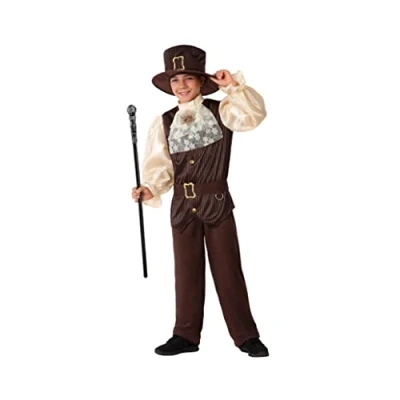 Afbeelding van Kostuums voor Kinderen Steampunk Maat 10 12 Jaar