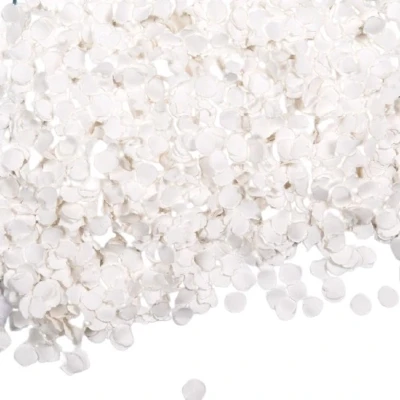 Afbeelding van Confetti wit papier 100gr