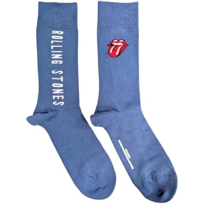 Afbeelding van The Rolling Stones Vertical Tongue Sokken EU 40 45 Blauw