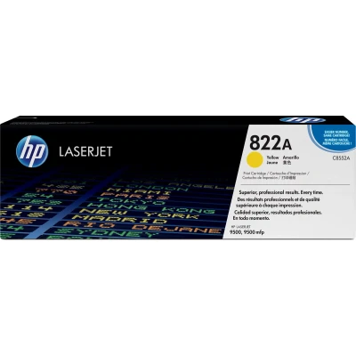 Afbeelding van HP 822A (C8552A) Toner Geel