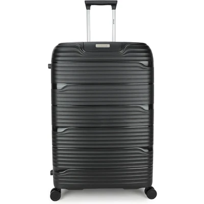 Afbeelding van Decent Explorer Trolley 77 black Harde Koffer