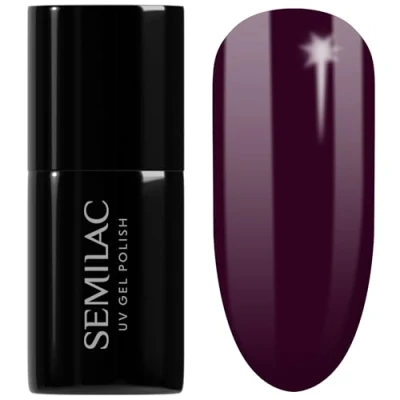 Afbeelding van Semilac Gelnagellak, semi permanent, UV, 099, Dark Purple Wine, 7 ml