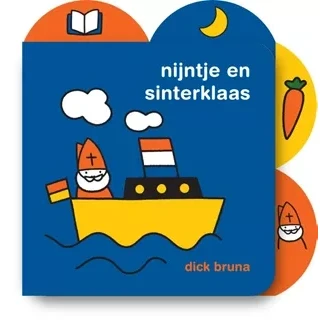 Afbeelding van nijntje kartonboek en sinterklaas