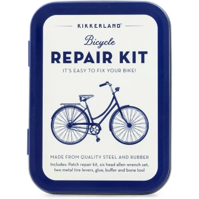 Afbeelding van Kikkerland Reparatie set 6 delig Voor in je rugzak op de fiets Goed voorbereid weg