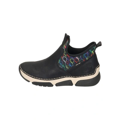 Afbeelding van Rieker Booties 45957 00, Vrouwen, Zwart, Laarsjes, maat: 39
