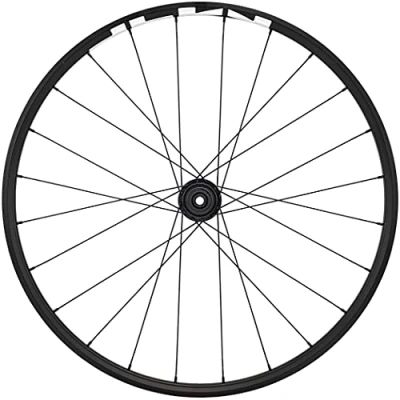 Afbeelding van Shimano Achterwiel Mt501 29 Inch Naaf Aluminium Zwart/blauw