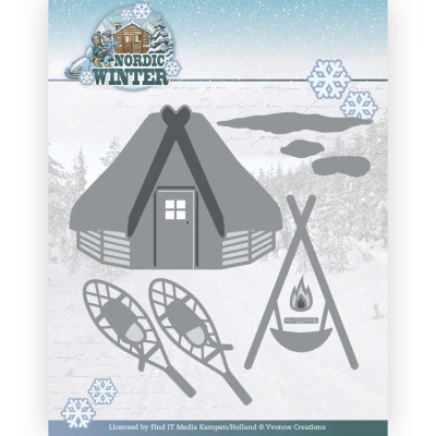 Afbeelding van Dies Yvonne Creations Funky Nanna Nordic Winter Shelter