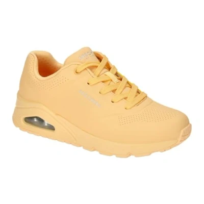Afbeelding van Skechers Baskets Uno Stand On Air pour femme, Orange Oryl, 36.5 EU