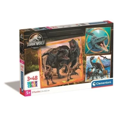 Image de puzzle 3x48 pieces Jurassic World