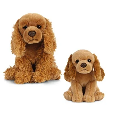 Afbeelding van Living Nature AN493 Pluche speelgoed voor honden en puppy&#039;s, spaniëls, honing, bundel