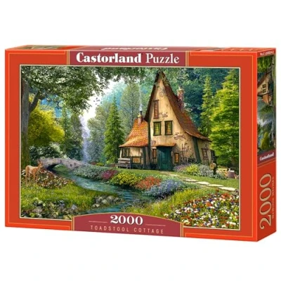 Image de Puzzle Castorland Cottage champignon, 2000 pièces