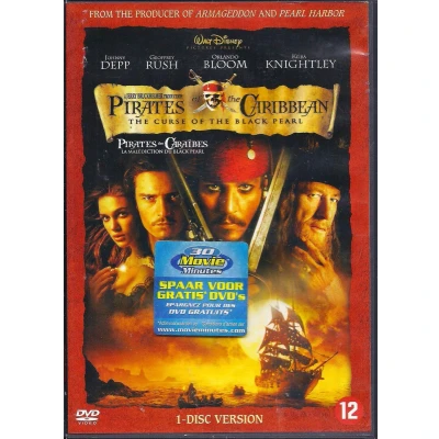 Afbeelding van Pirates Of The Caribbean 1 Curse Black Pearl (DVD)
