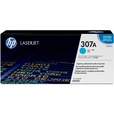 Afbeelding van HP 307A (CE741A) Toner Cyaan