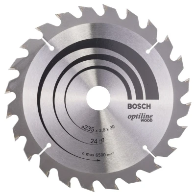Afbeelding van Bosch optiline cirkelzaagblad 235x30x24t hout